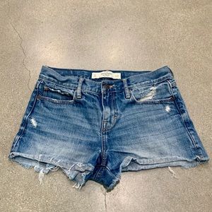 Abercrombie & Fitch High-Waisted Jean Shorts
